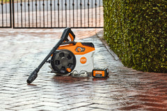 REA 100 PLUS Battery Powered Pressure Washer