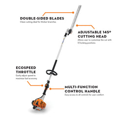 HL 94 Gasoline extended-reach Hedge Trimmer