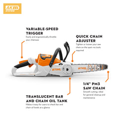 MSA 70 Battery Powered Chainsaw