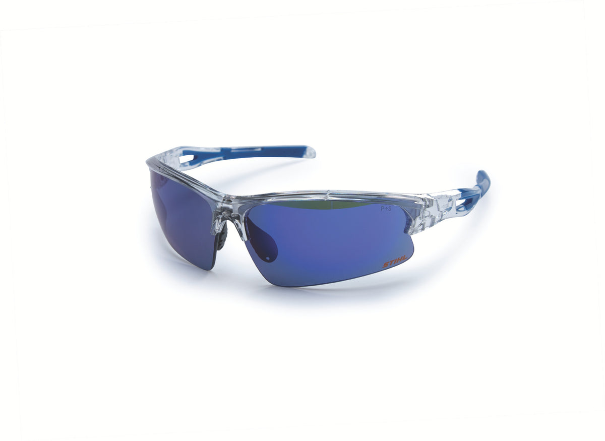 Blue Mirror Glasses