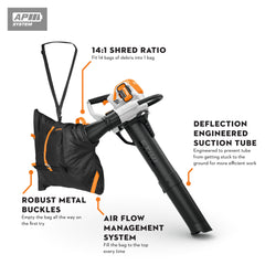 SHA 140 Battery Powered Vacuum Shredder
