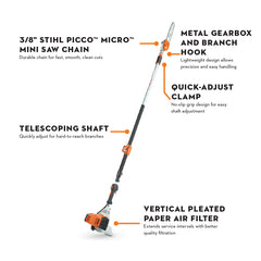 HT 135 Gasoline Pole Pruner