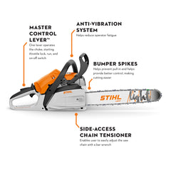 MS 162 Gasoline Chainsaw