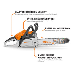 MS 212 Gasoline Chainsaw